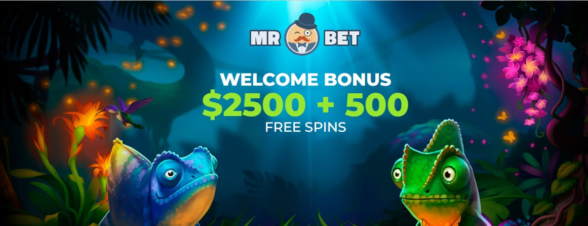 Mr Bet welcome bonus screen showing four deposit stages up to 1500 Euro